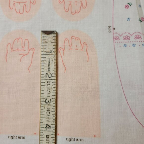 Vintage Happy Baby/Sleepy Baby Reversible Doll Fabric Panel Sewing Pattern - Picture 10 of 10